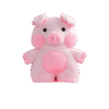 Nounours Cochon Rose