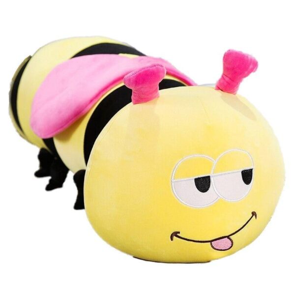Peluche Abeille Géante Rose