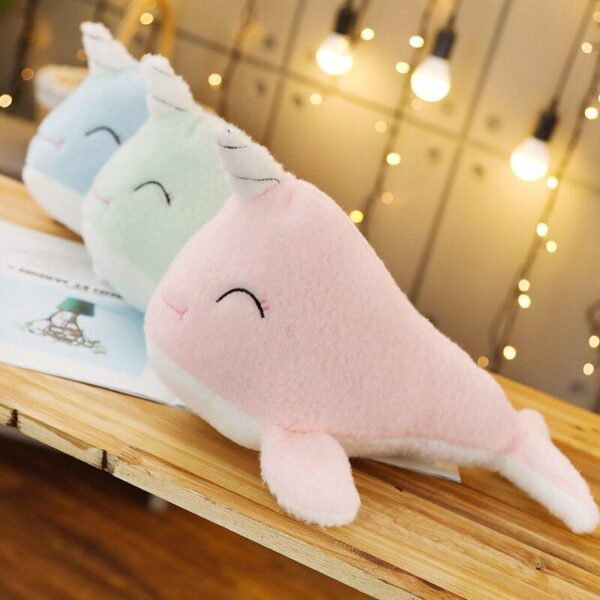 Peluche Baleine Licorne