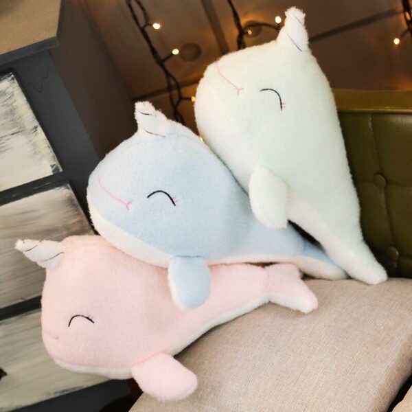 Peluche Baleine Licorne