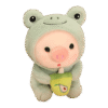 Peluche Bébé Cochon Déguisé