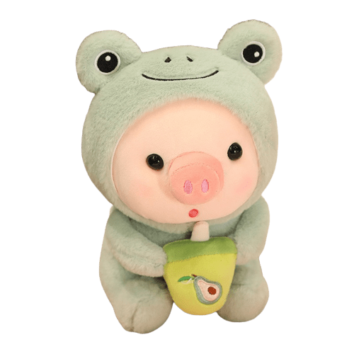 Peluche Bébé Cochon Déguisé