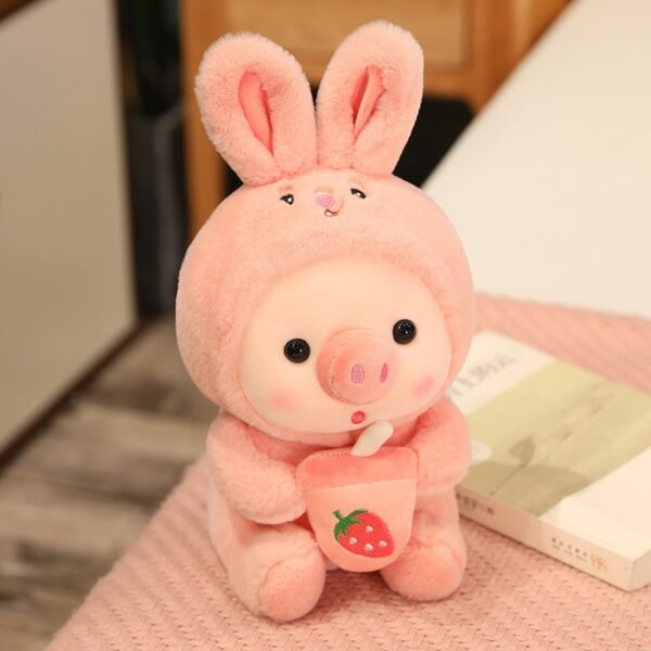Peluche Bébé Cochon Déguisé