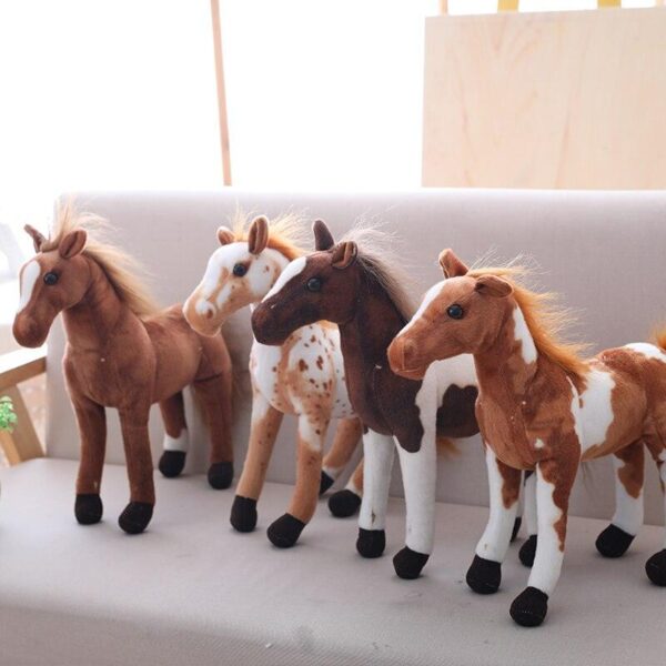peluche-cheval-blanc-orange-peluchy-2.jpg Peluche Cheval Blanc Orange