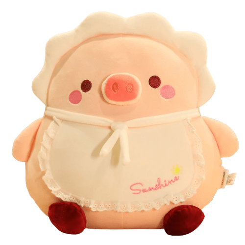 Peluche Cochon Assis