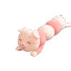 Peluche Cochon Chenille