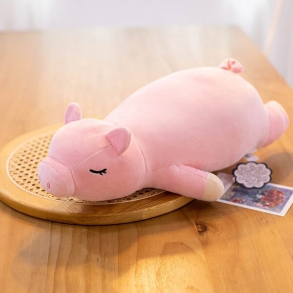 peluche-cochon-couche-rose.jpg Peluche Cochon Couché