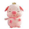Peluche Cochon Kawaii
