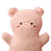 Peluche Cochon Oreiller