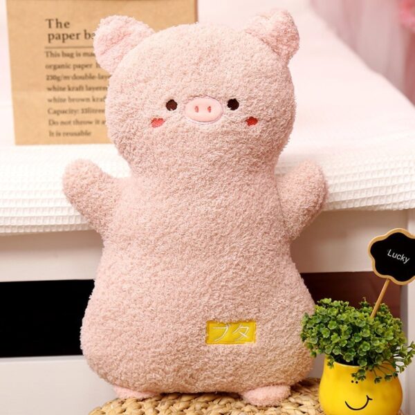peluche-cochon-oreiller-rose.jpg Peluche Cochon Oreiller