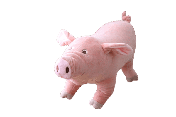 Peluche Cochon Réaliste