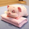 Peluche Cochon Gris