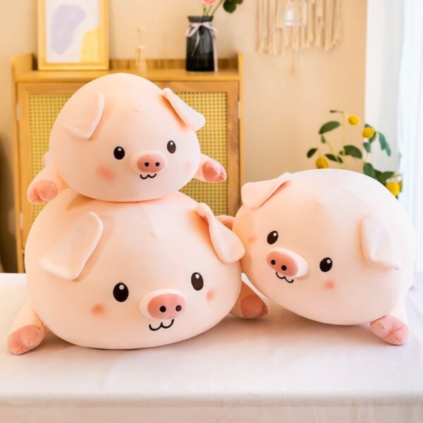 peluche-cochon-rose-reveille.jpg Peluche Cochon Rose