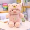 Peluche Cochon Violet