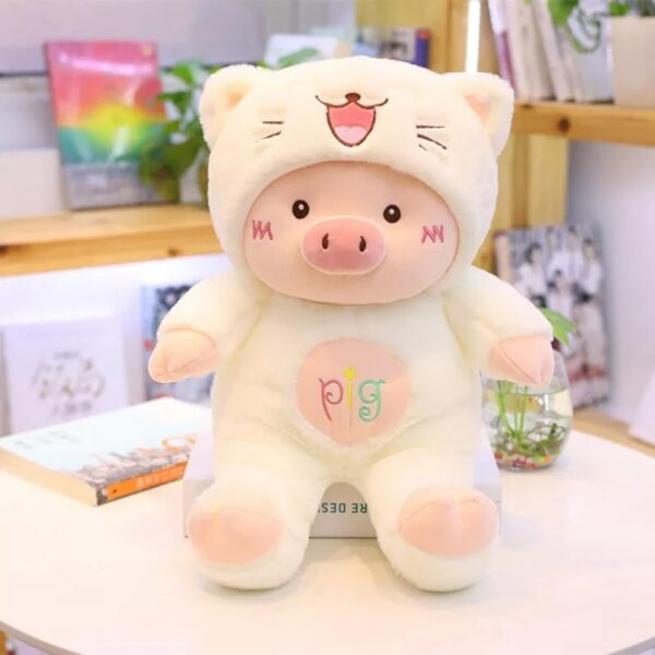 Peluche Cochon Violet