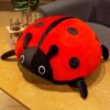 Peluche Coussin Coccinelle