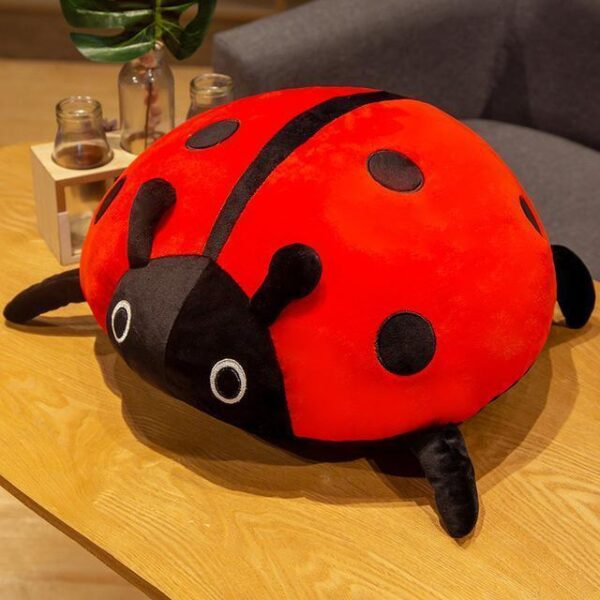 Peluche Coussin Coccinelle
