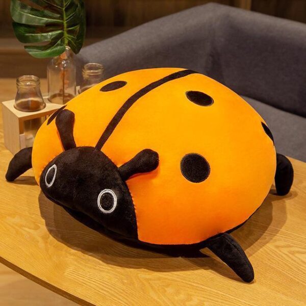 Peluche Coussin Coccinelle