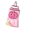 Peluche Coussin Ketchup Rose