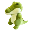 Peluche Crocodile Assis