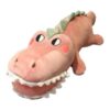 Peluche Crocodile Rose