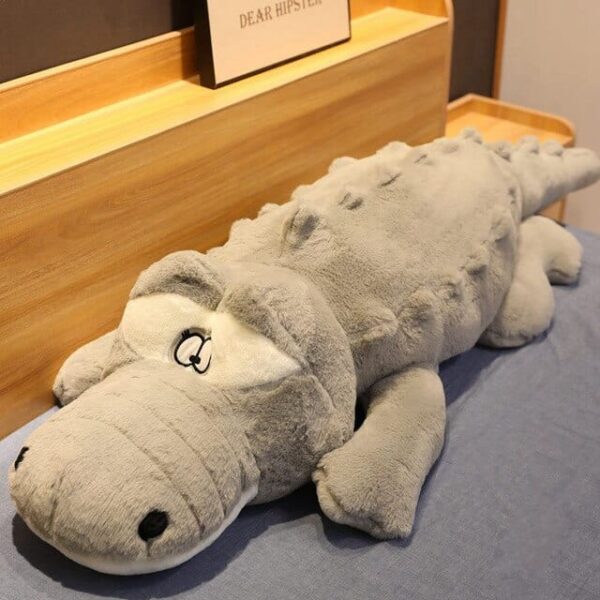 Peluche Crocodile Géant <br> Danty le Gris™