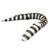 Peluche Crocodile Noir et Blanc