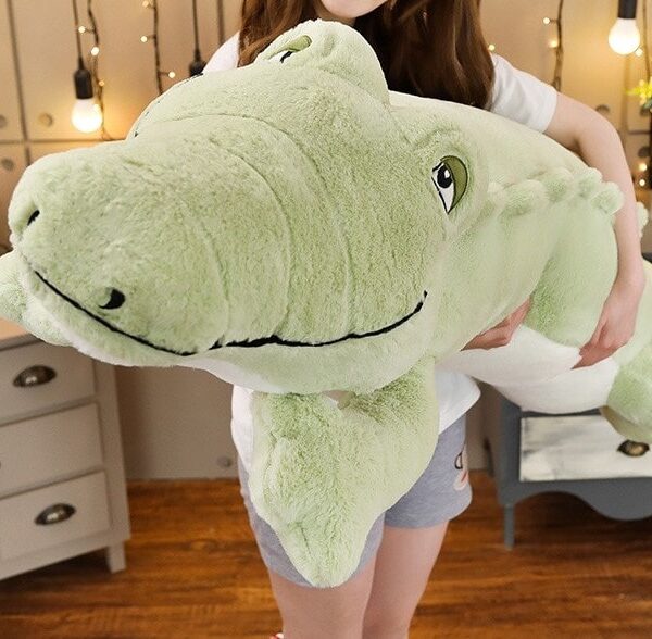 Peluche Crocodile Vert