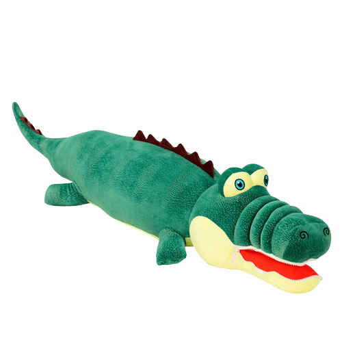 Peluche De Crocodile Vert