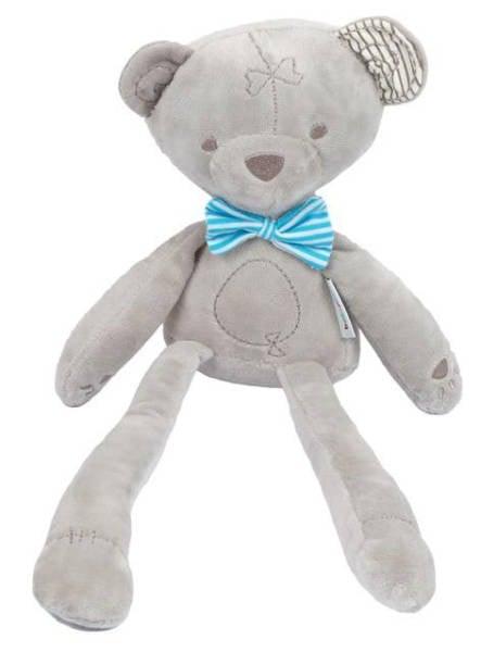 Peluche Doudou Ours Gris