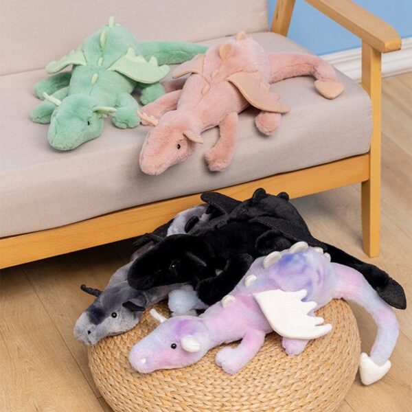 peluche-dragon-noir-peluche-geante-29556039876690.jpg Peluche Dragon Noir <br> Mystic™