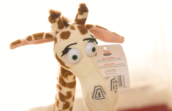 Peluche Géante Girafe Madagascar