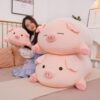 Peluche Géante Cochon <br> Popcorn™