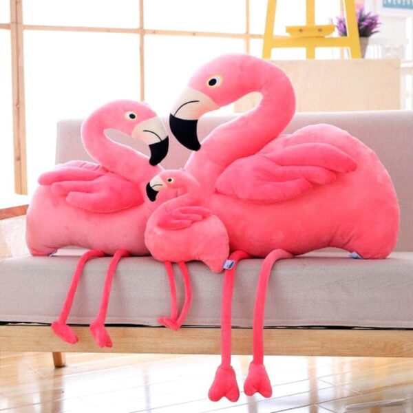 Peluche Géante Flamant Rose <br> Flamy l'Amoureux™
