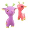 Peluche Girafe Rose