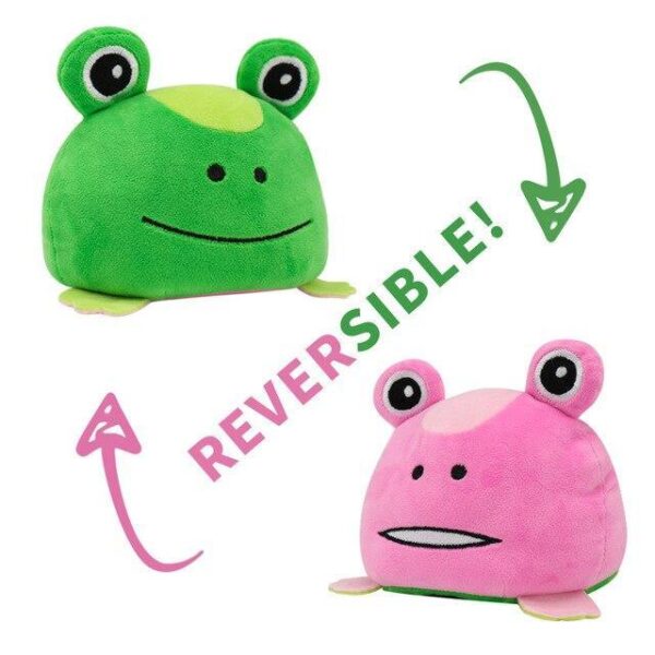 Peluche Réversible Grenouille