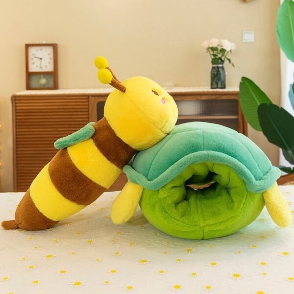 Peluche Douce Tortue Abeille