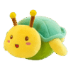 Peluche Douce Tortue Abeille