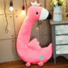 Énorme animal en peluche flamant rose