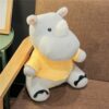 Peluche Hippopotame Licorne