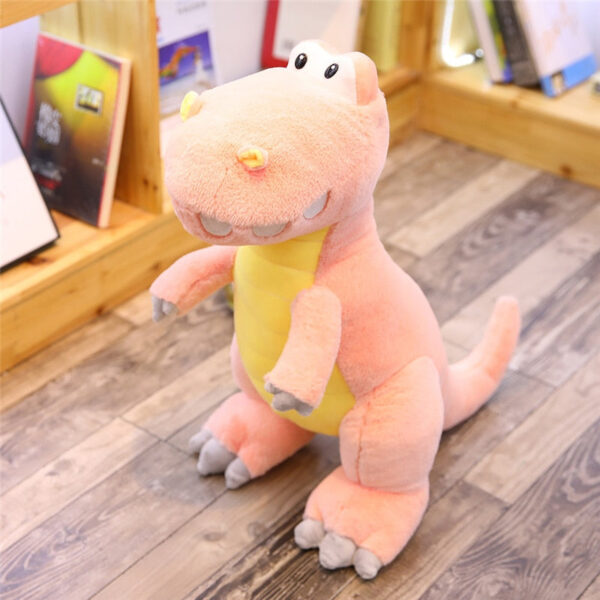 Grosse peluche rose toute douce et tendre