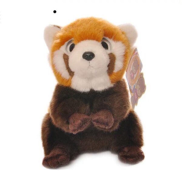 product-image-1106827565_027e9f2a-c58f-4d38-a2f8-54a785544106.jpg Peluche Panda Rouge de 7" assis et vivant