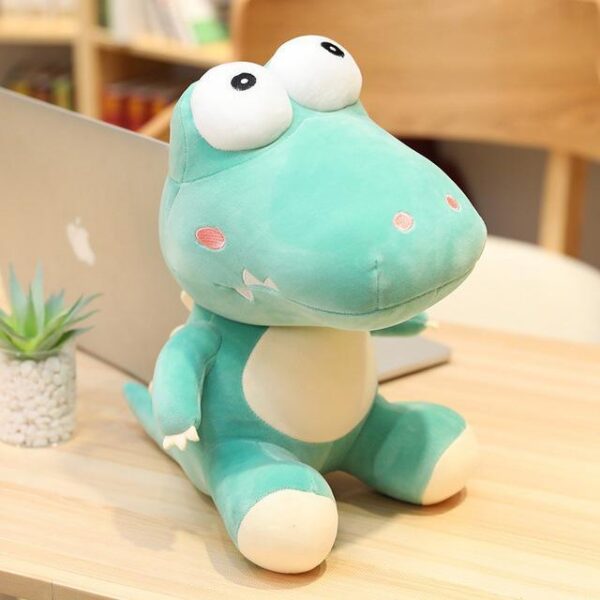 Peluche Crocodile Gros Yeux
