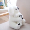 Jouet bébé Koala et sa maman blanc