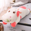 Doudou rose sympathique en forme de vache