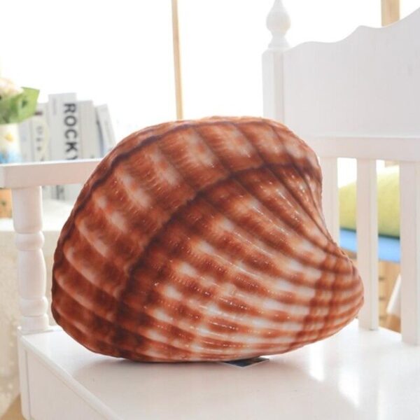 Coquillage en peluche doux et moelleux