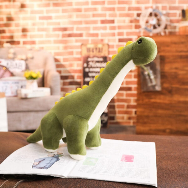 Dinosaure géant en peluche vert idéal pour cadeau