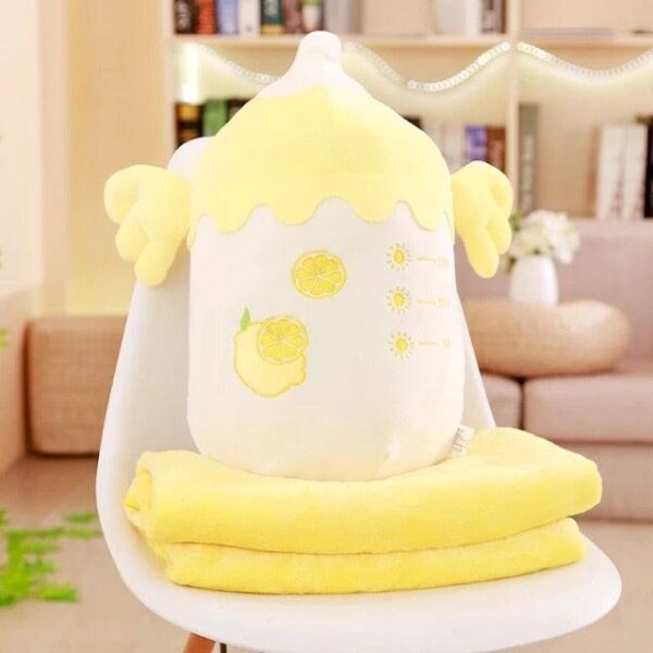 Peluche bouteille de lait