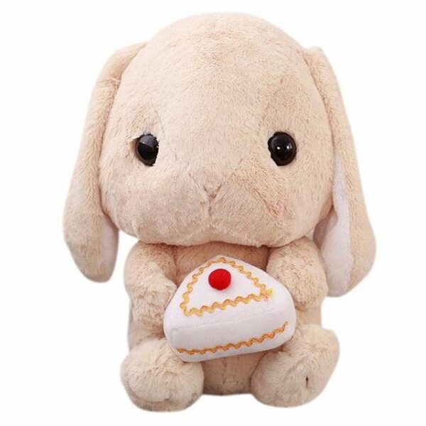 Mignon et doux Loppy le lapin en peluche