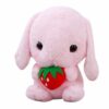 Mignon et doux Loppy le lapin en peluche